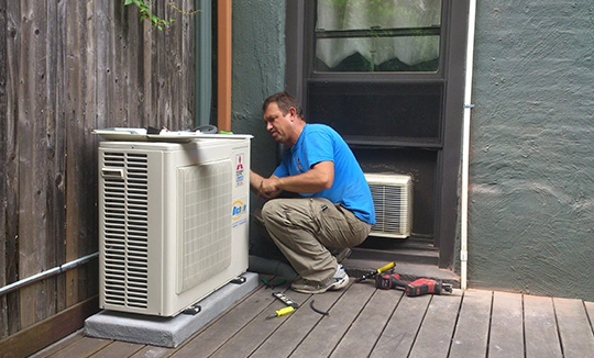 Residential Ductless A/C Installation